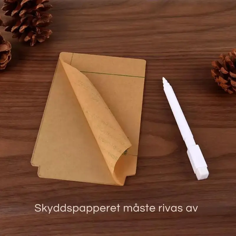 Skrivtavla LED med Lampa - USB Laddbar 3