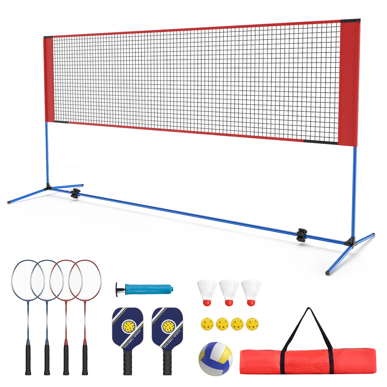 Badmintonrack Nät Utomhusset
