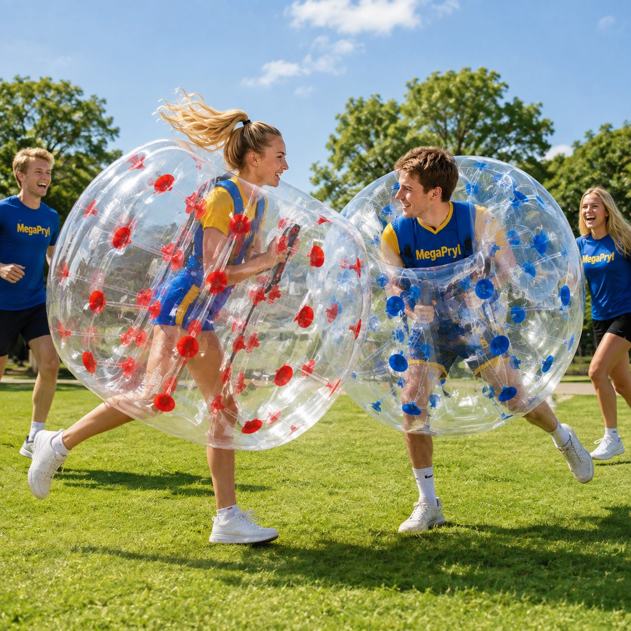 Bumper ball för lek och aktiviteter