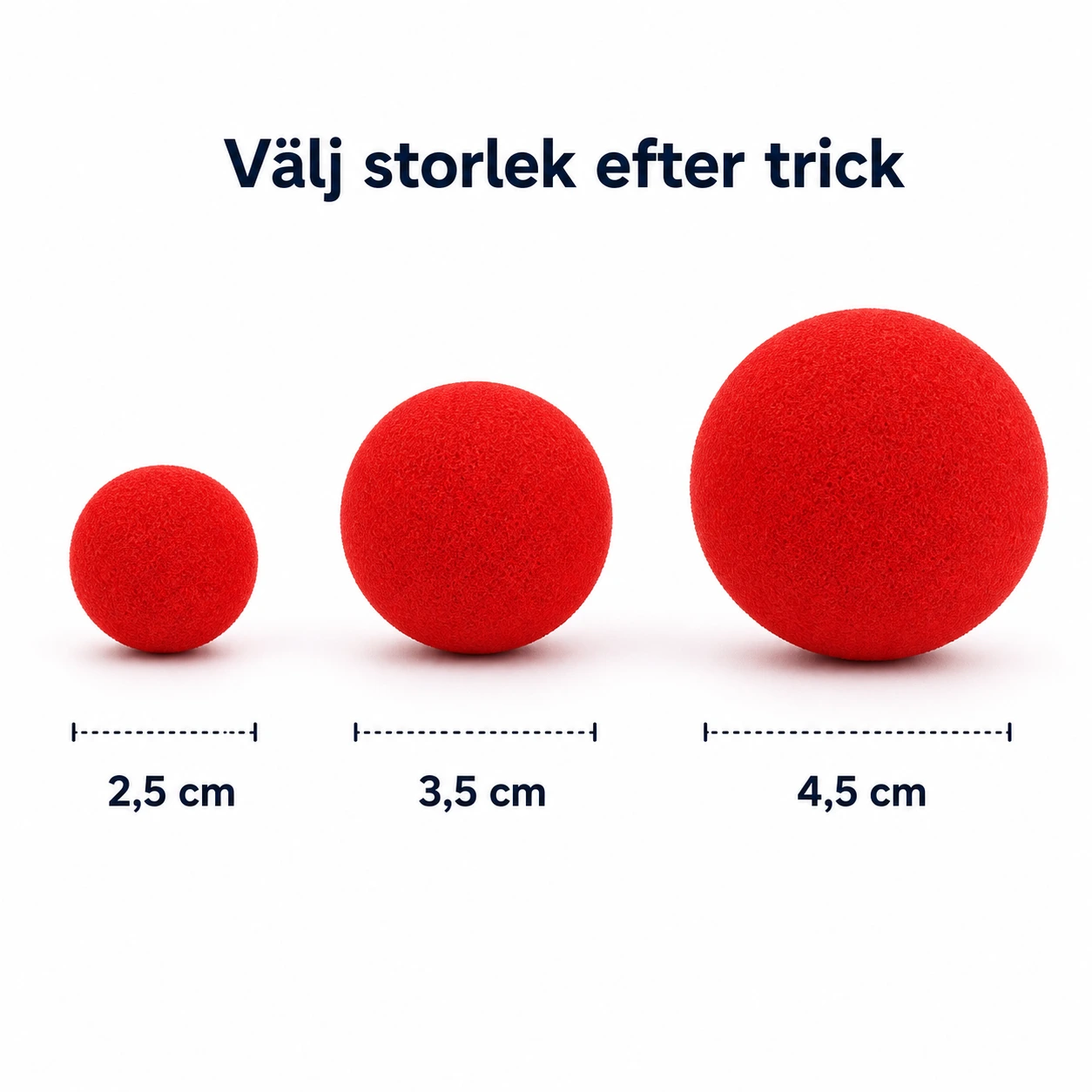 Svampbollar för Trolleri 10-pack