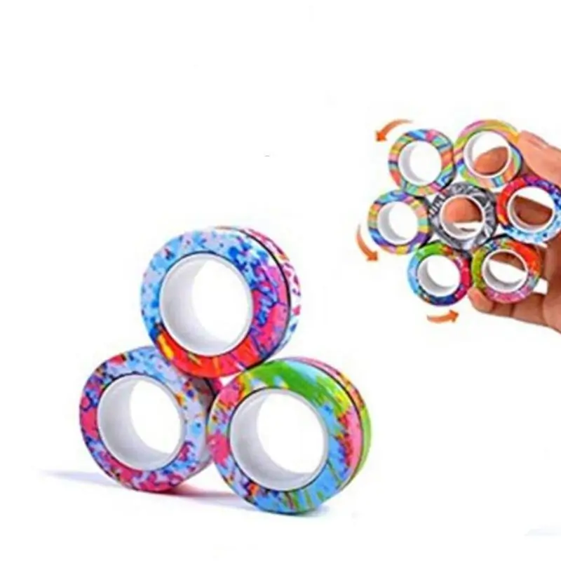 Magnetiska Fidget Ringar