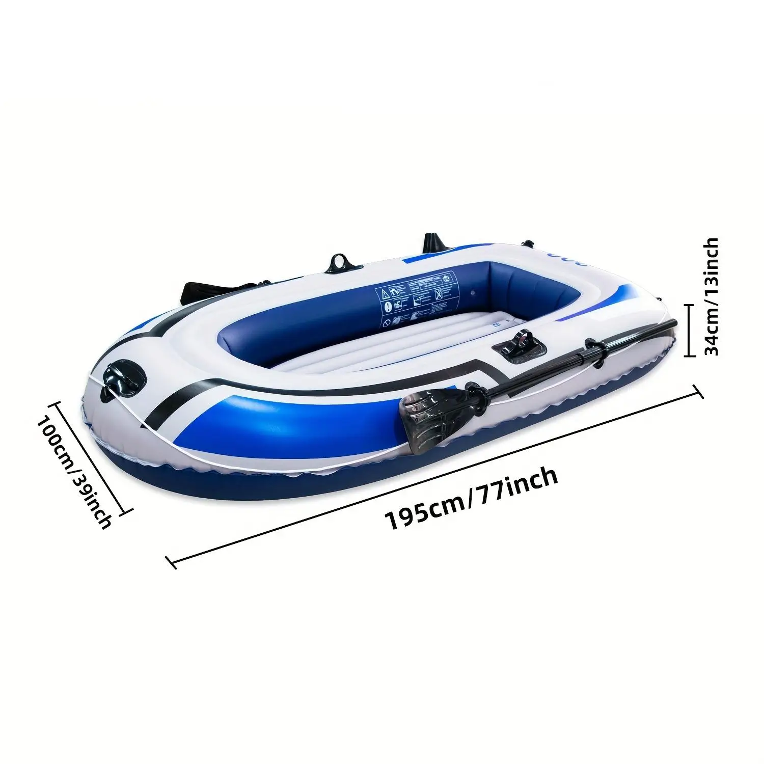 Uppblåsbar Båt – Deluxe 6