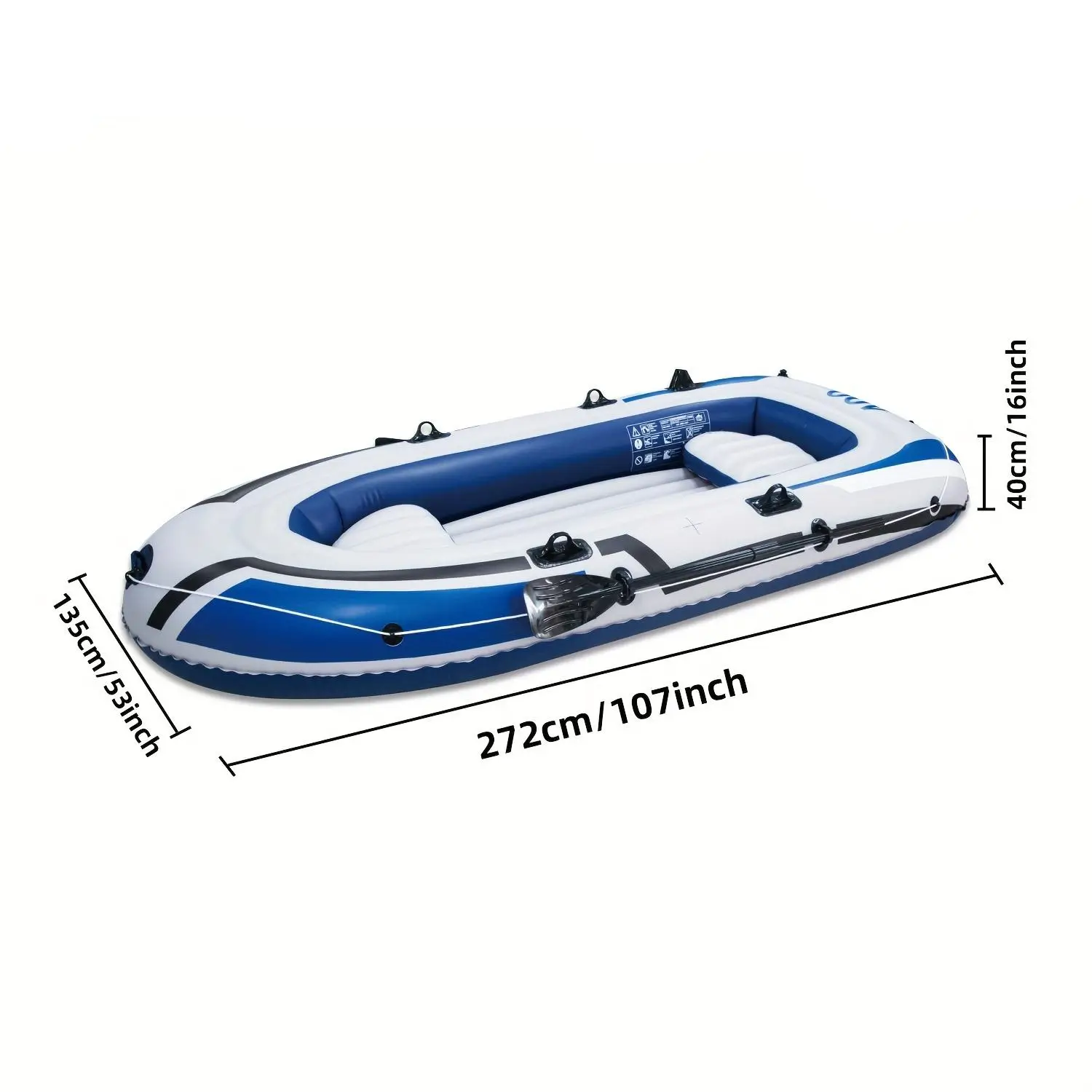 Uppblåsbar Båt – Deluxe 4
