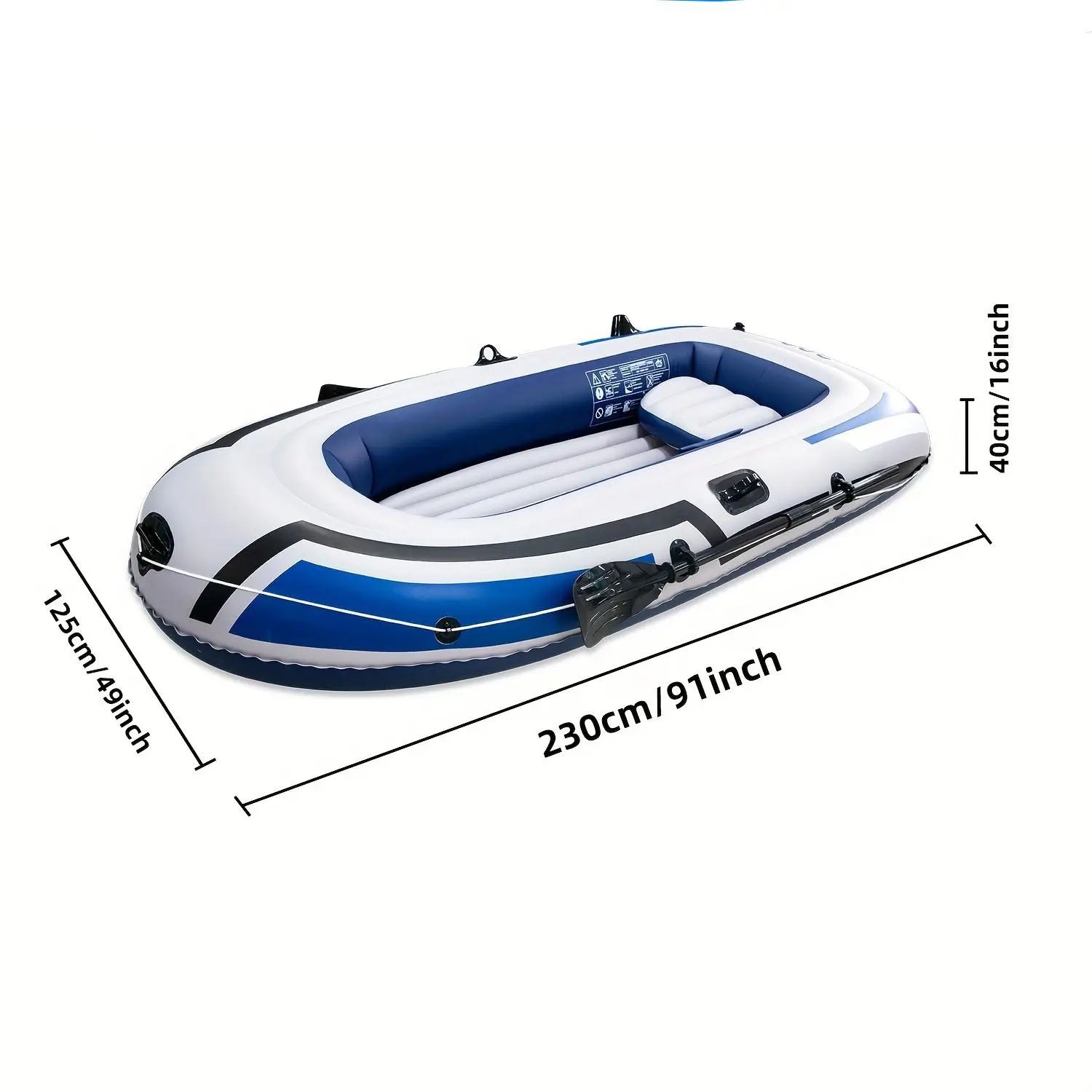 Uppblåsbar Båt – Deluxe 5