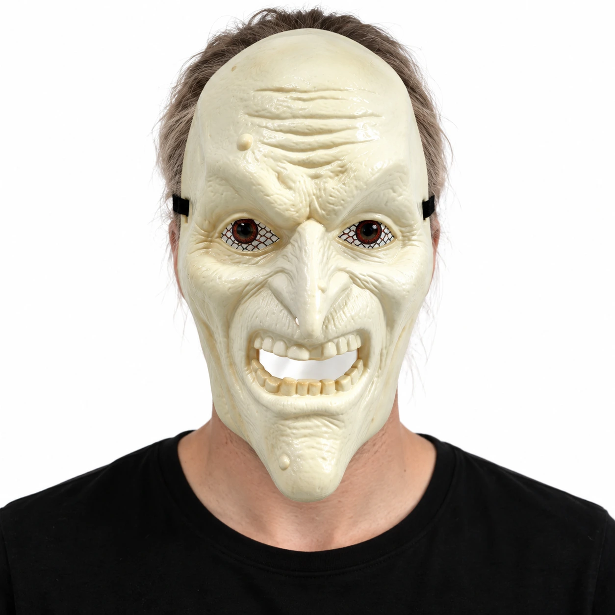 Ansiktsmask häxa heltäckande i plast