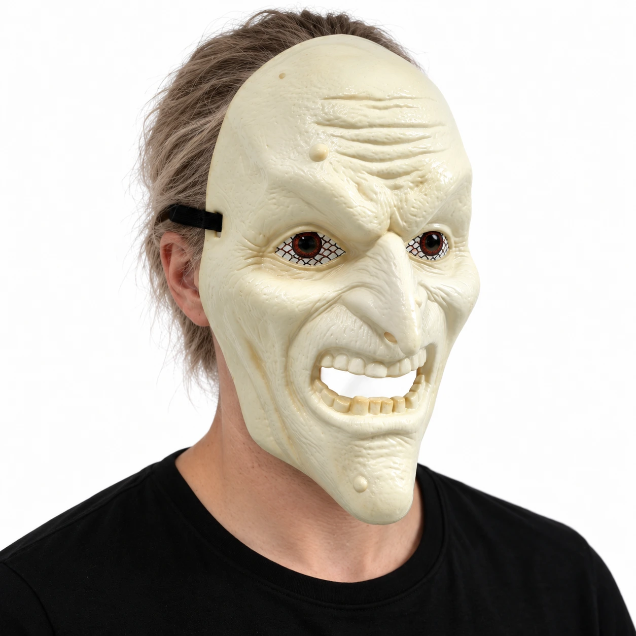 Ansiktsmask häxa heltäckande i plast