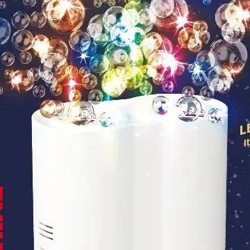 Bubbelmaskin med Fyrverkerieffekt 2