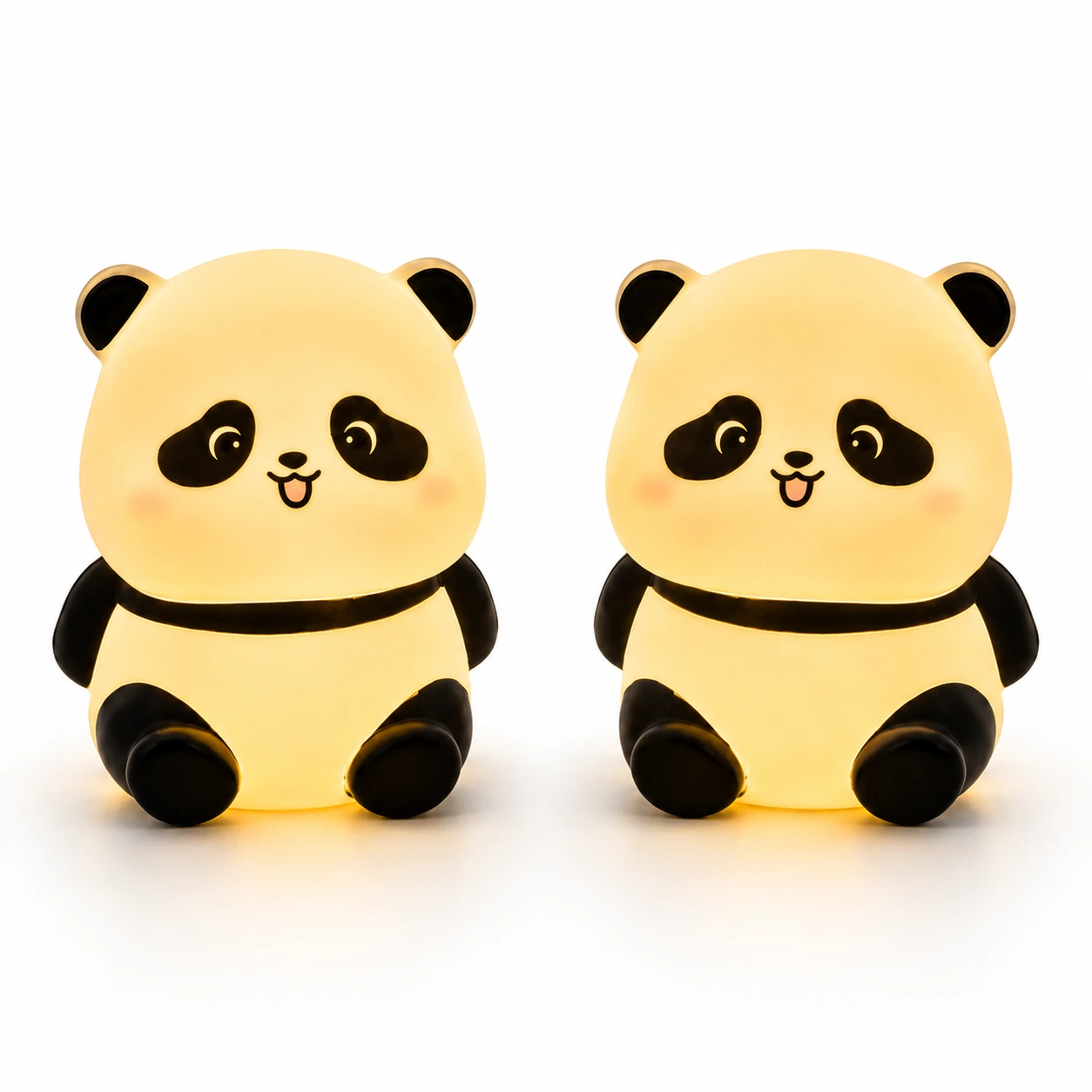 Sittande panda, 2 st