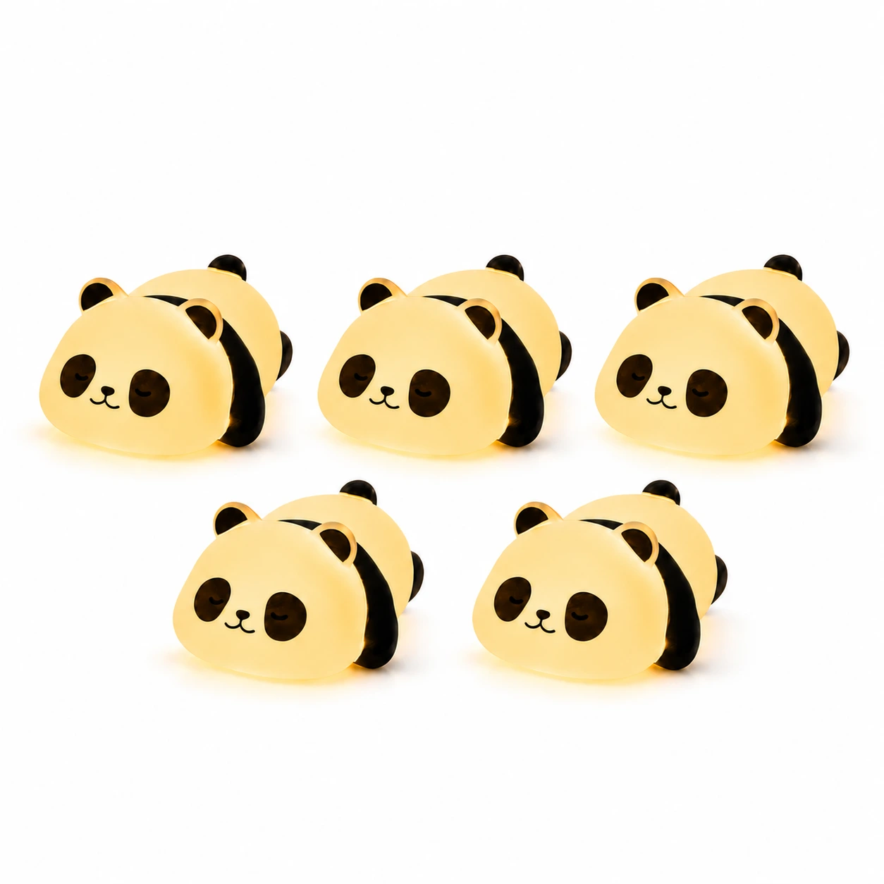 Liggande panda, 5 st