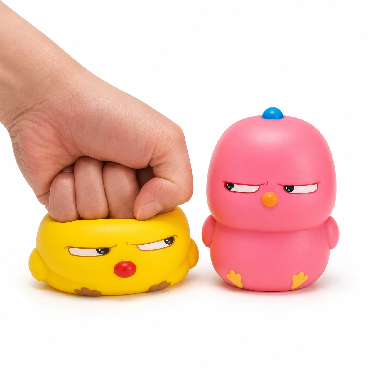 Squishy Kyckling Stressleksak – Mjuk Klämleksak Anti-Stress