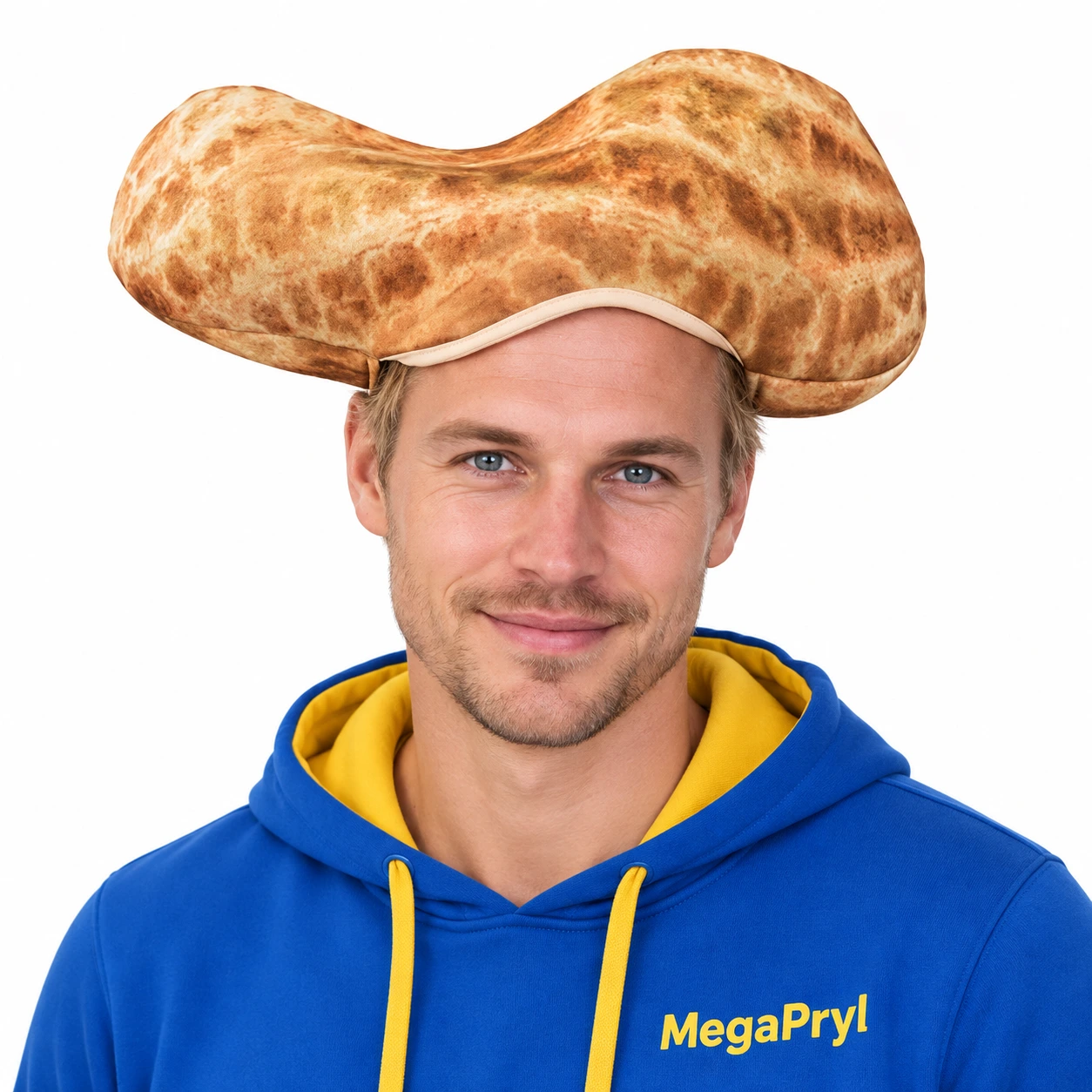 Morsom peanøtthatt for voksne