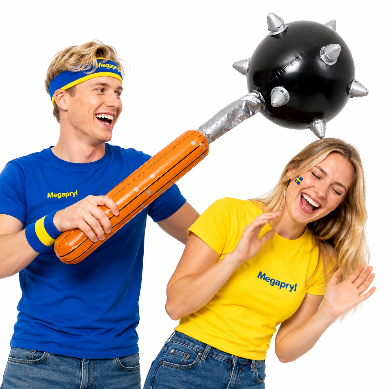 Stridsklubba Uppblåsbar – Maskerad & Kalasleksak