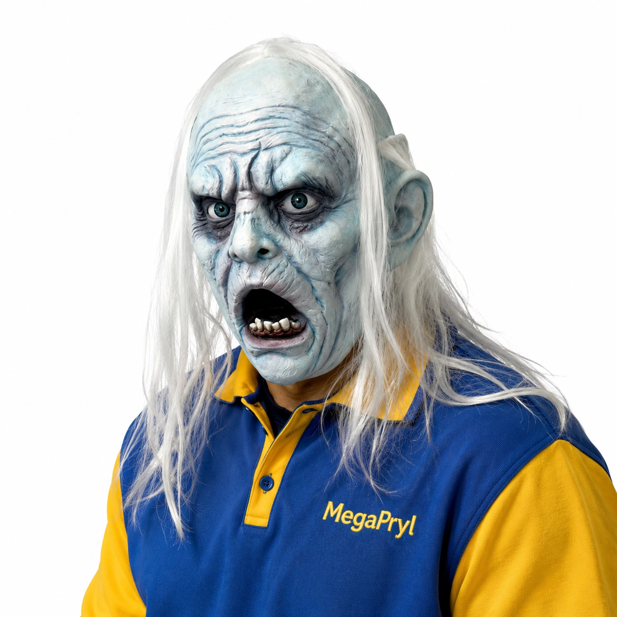 Skräckmask i latex för halloween och maskerad
