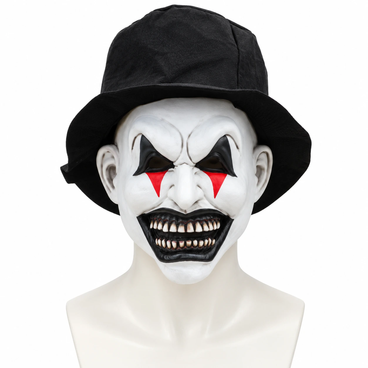 Clownmask för halloween och maskerad
