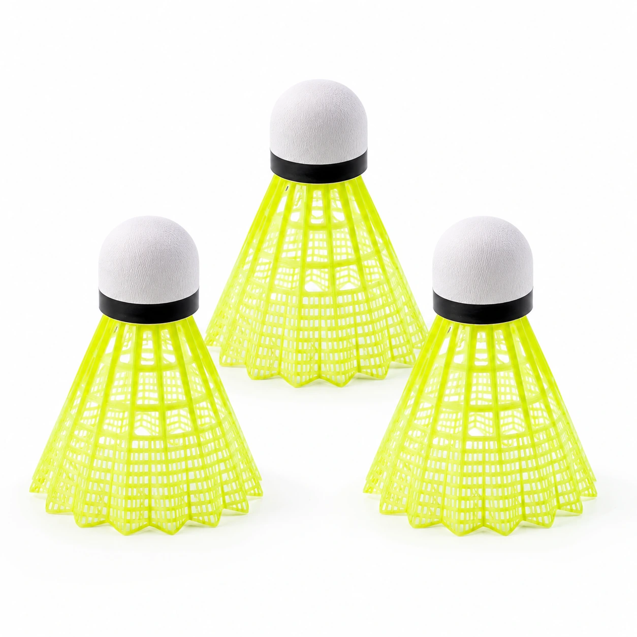 Badmintonbollar Nylon – Slitstarka Fjäderbollar för Träning
