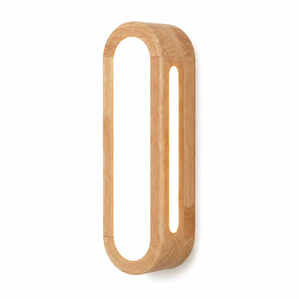 LED vägglampa för inomhusbruk i oval design