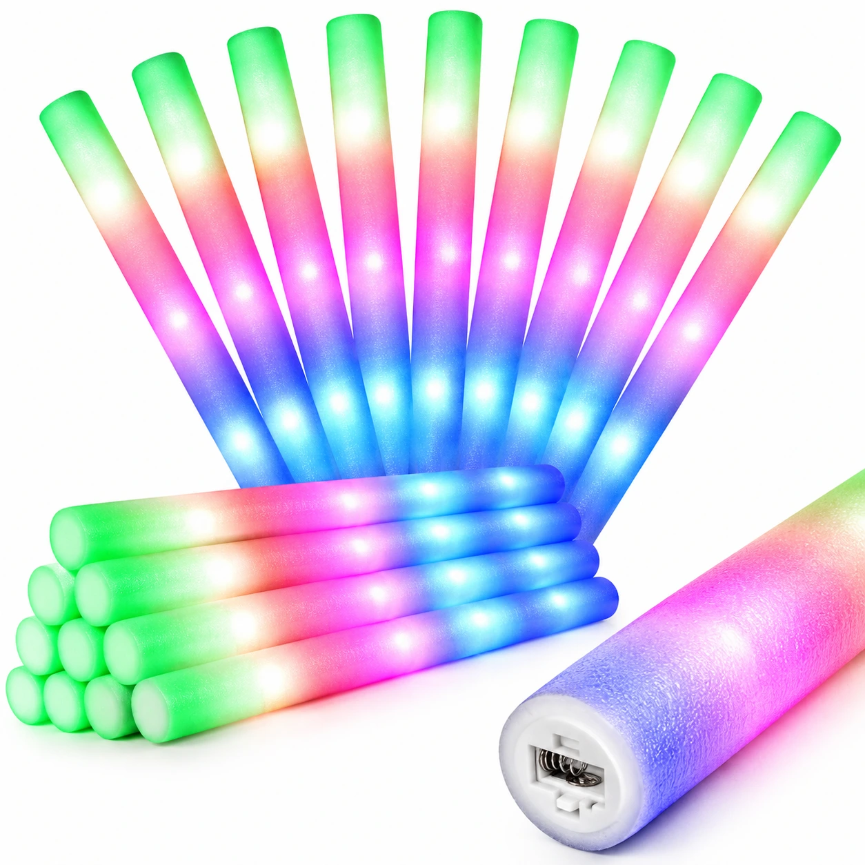 LED Skumstavar – Lysande Partystavar för Fest