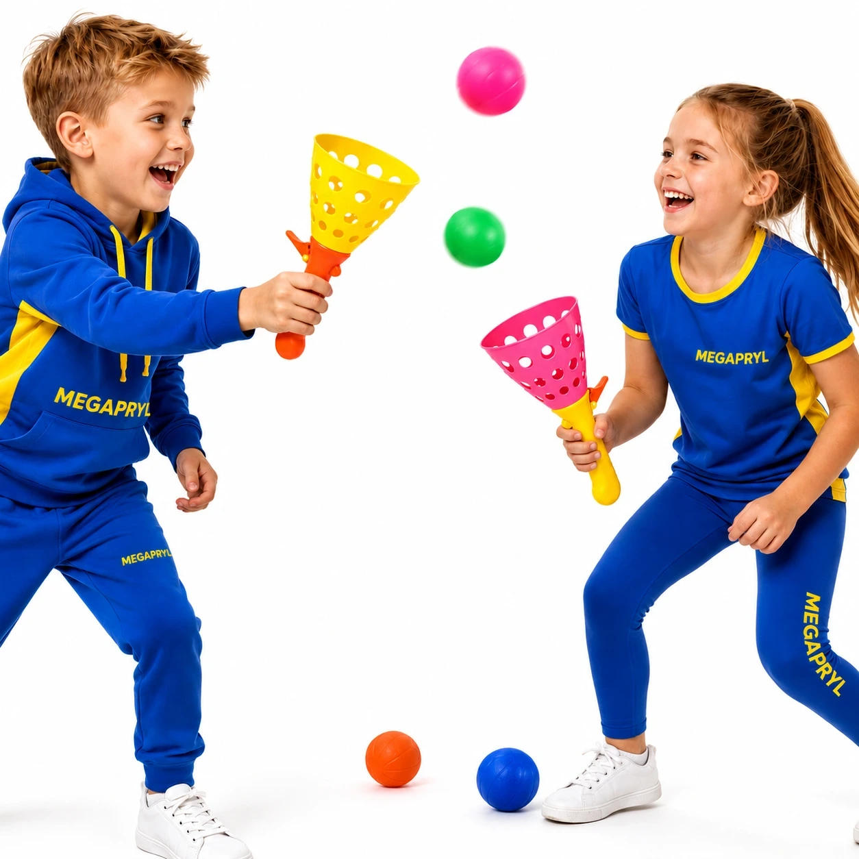 Bollfångarspel för Barn – Launcher & Catch Game