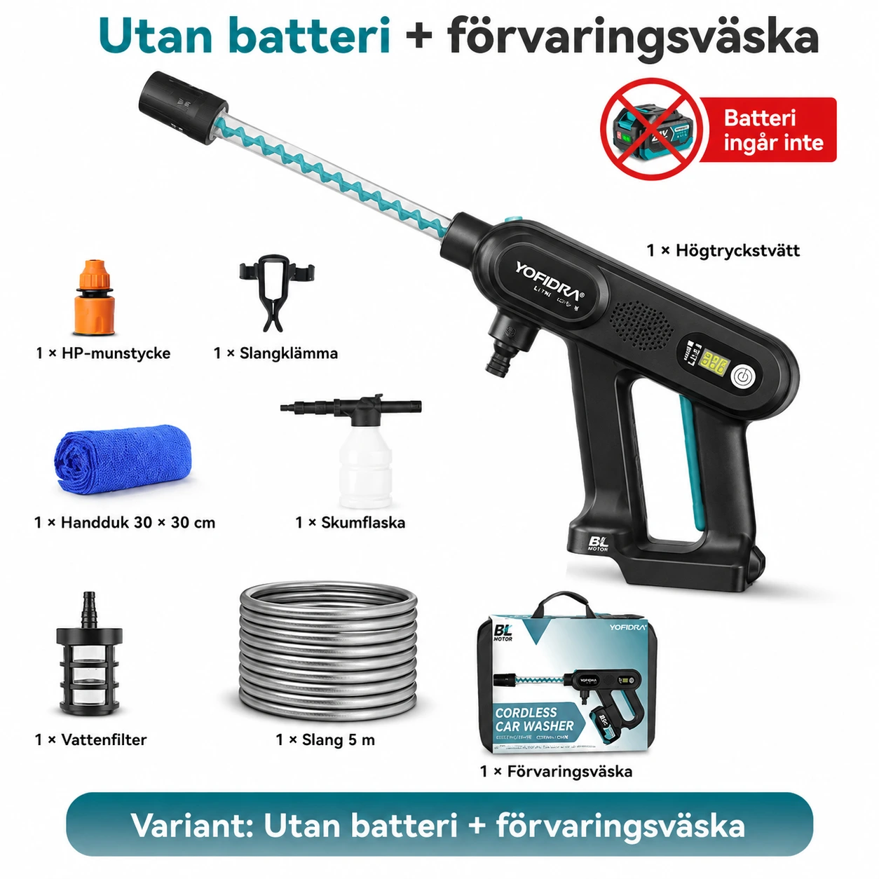 Utan batteri