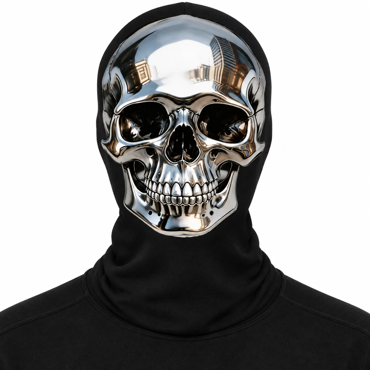Balaklava-mask med Dödskallemotiv – Mask för Cosplay och Halloween
