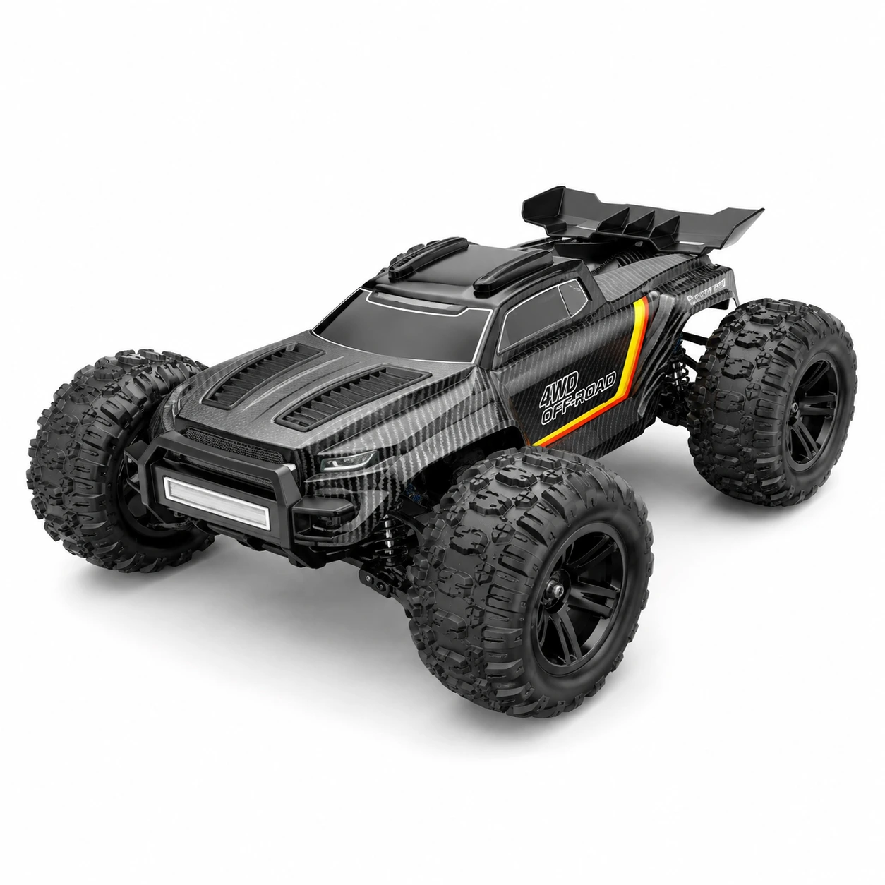 Borstlös RC monstertruck 1:12 med fyrhjulsdrift