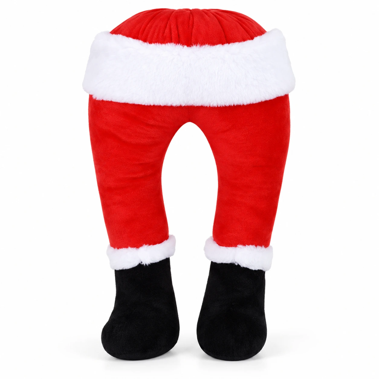 Julgransdekoration tomteben i plysch, 38 cm