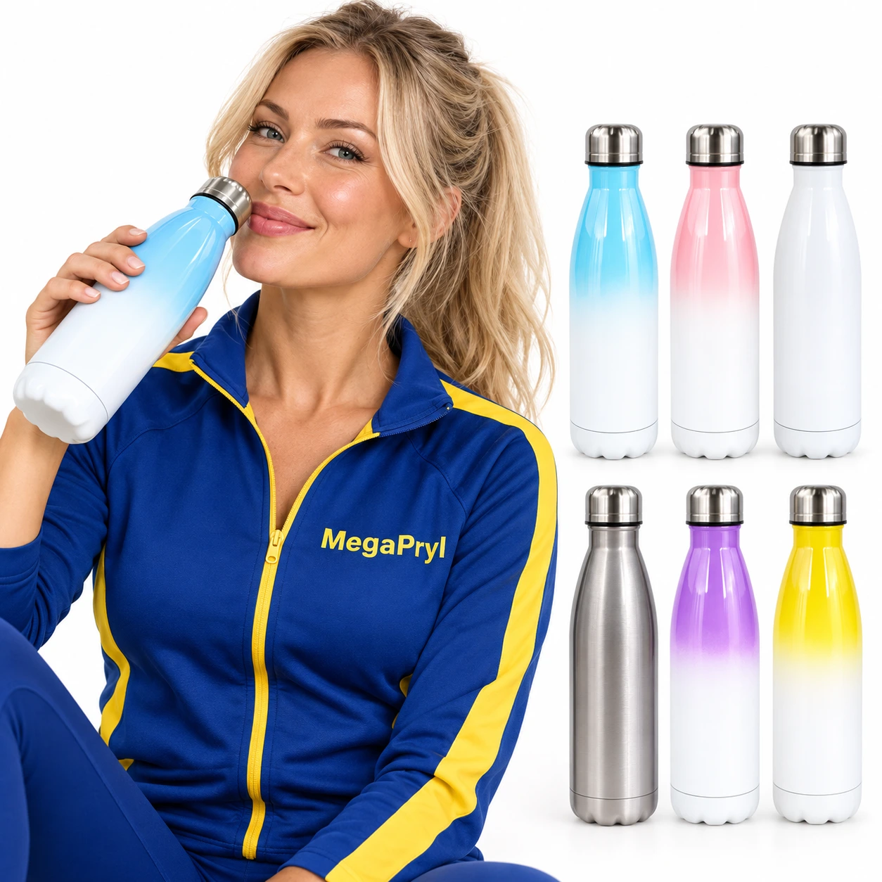 Personoitu termospullo omalla painatuksella 500 ml
