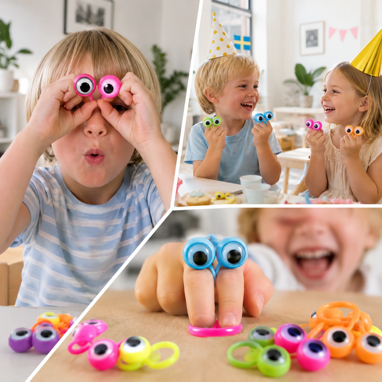 Fingerögon Ring Leksak för Party och Skämt