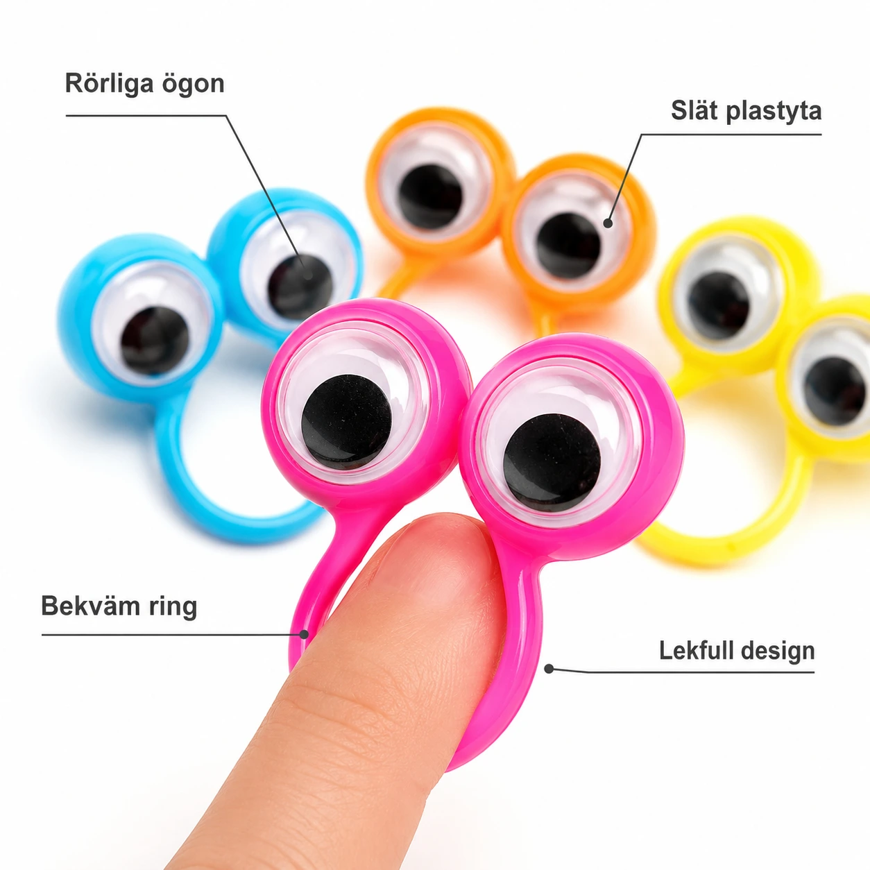 Fingerögon Ring Leksak för Party och Skämt