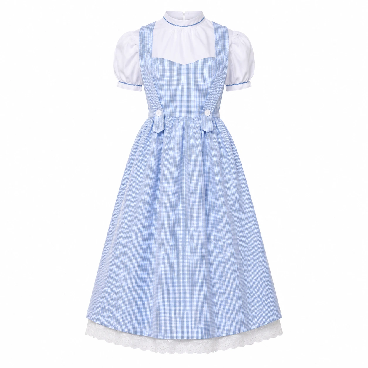 Dorothy klänning för maskerad och Halloween
