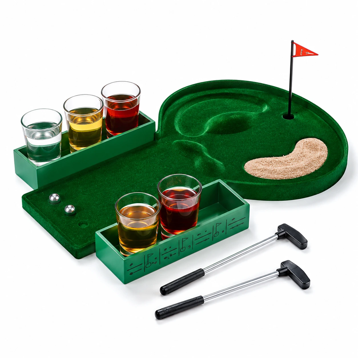 Minigolf Dryckesspel – Sällskapsspel för Vuxna