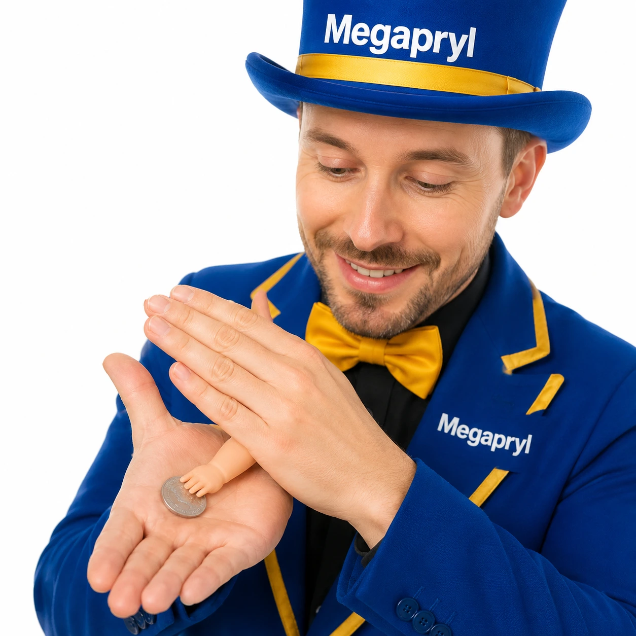 Minihand Magitrick – Få Mynt att Försvinna