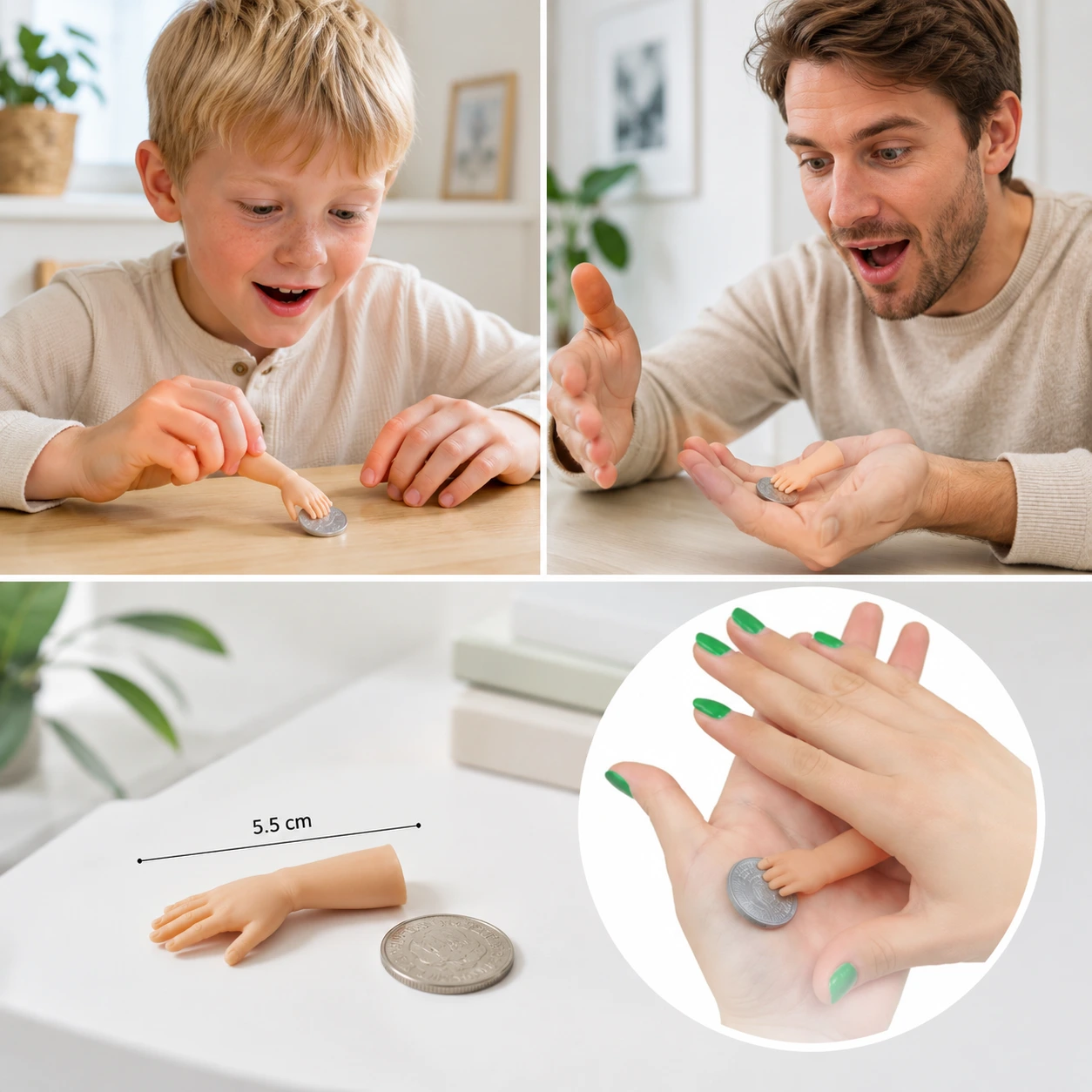 Minihand Magitrick – Få Mynt att Försvinna