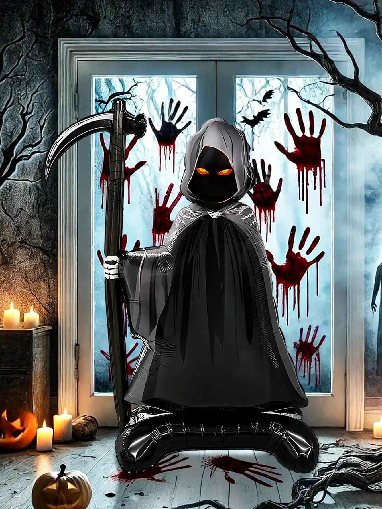 Grim Reaper Stående Ballong 4