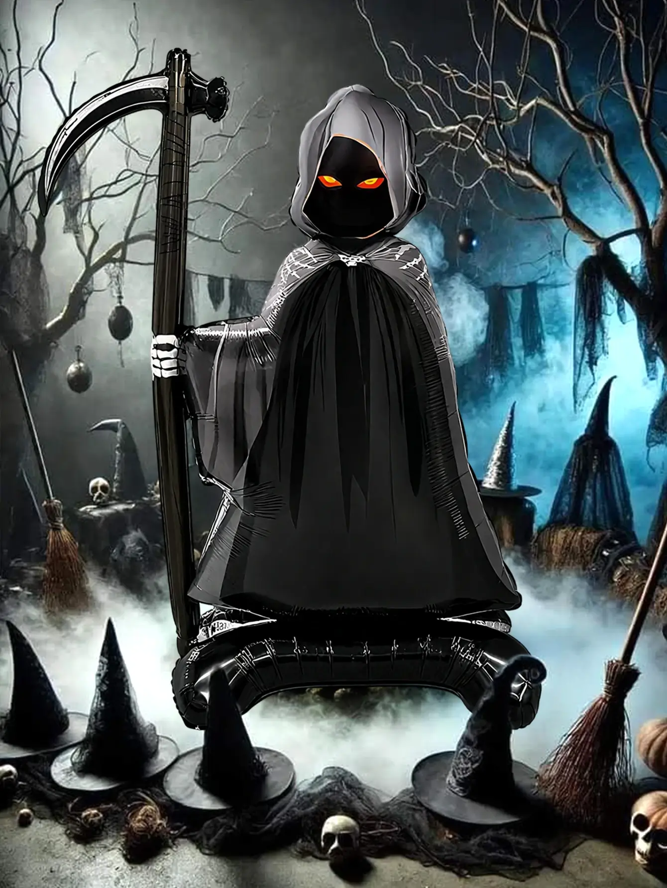 Grim Reaper Stående Ballong 2