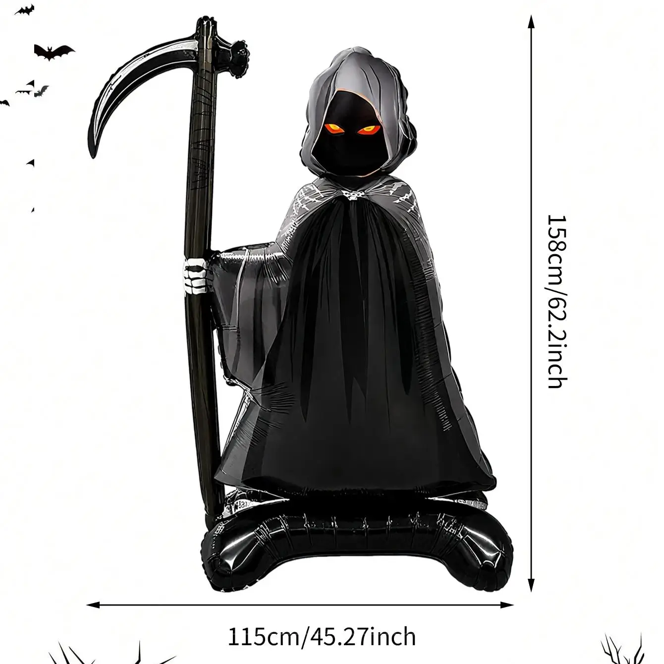 Grim Reaper Stående Ballong 6