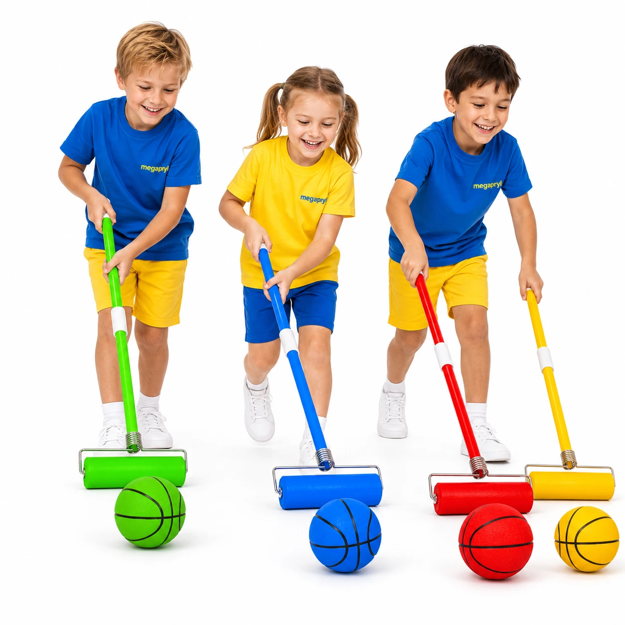 Rullboll Spel Barn – Utomhuslek med Klubba och Boll