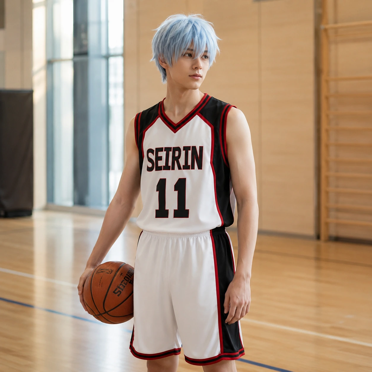 Cosplaydräkt med basketlinne nummer 11