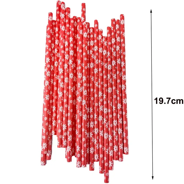 Juliga Papperssugrör - 50/100/300-pack 16