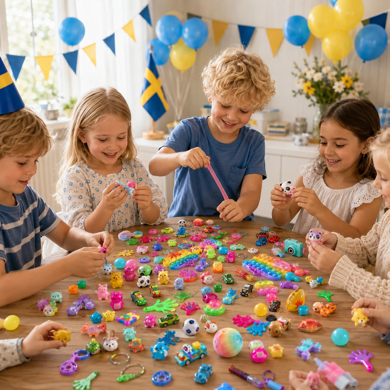 Leksaksset för Kalas och Partypåsar