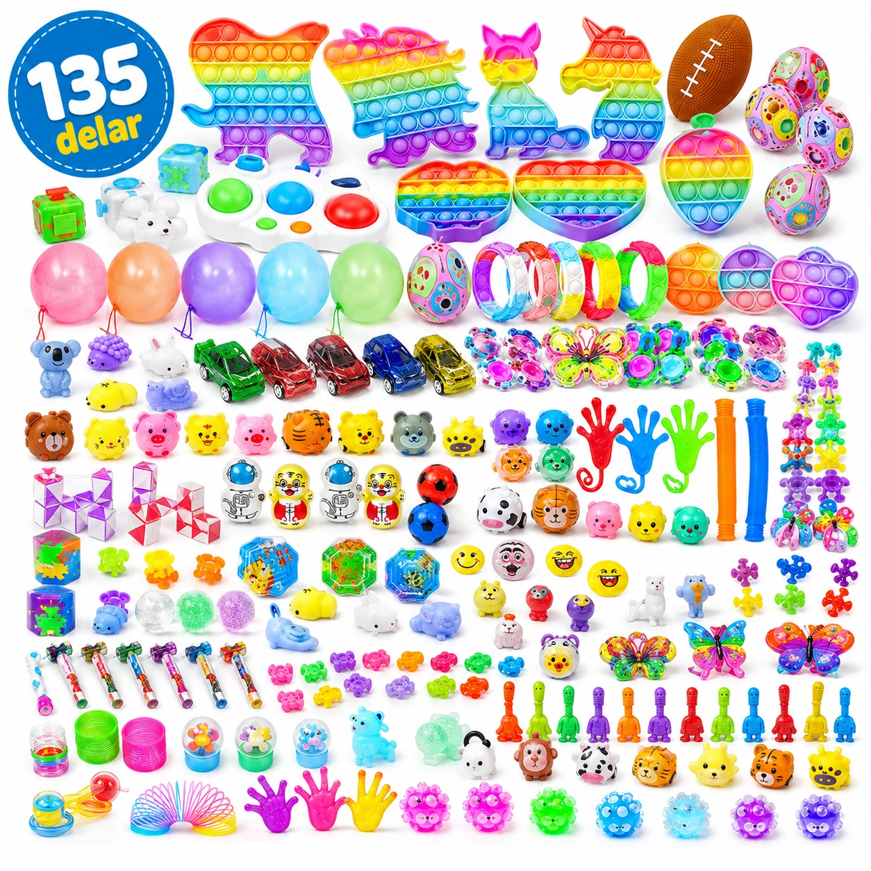 135Pcs with box