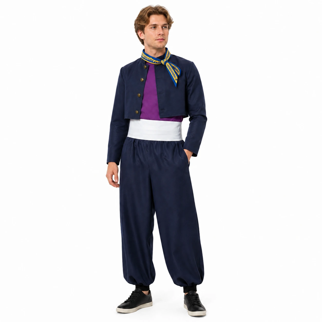 Cosplaydräkt med jacka och byxor