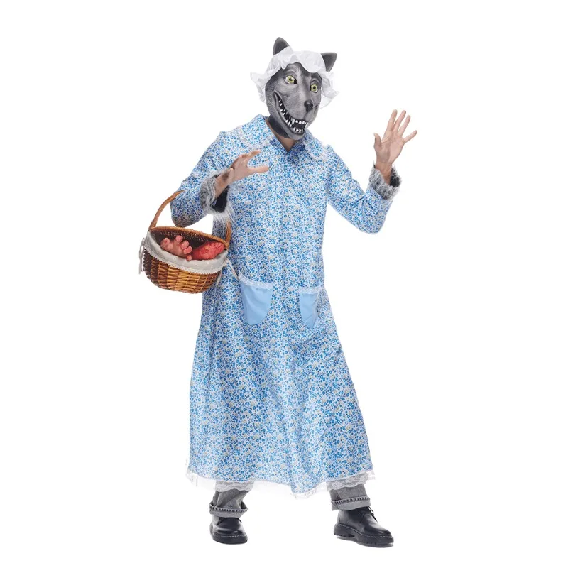 Varg Maskeraddräkt Vuxen Klänning