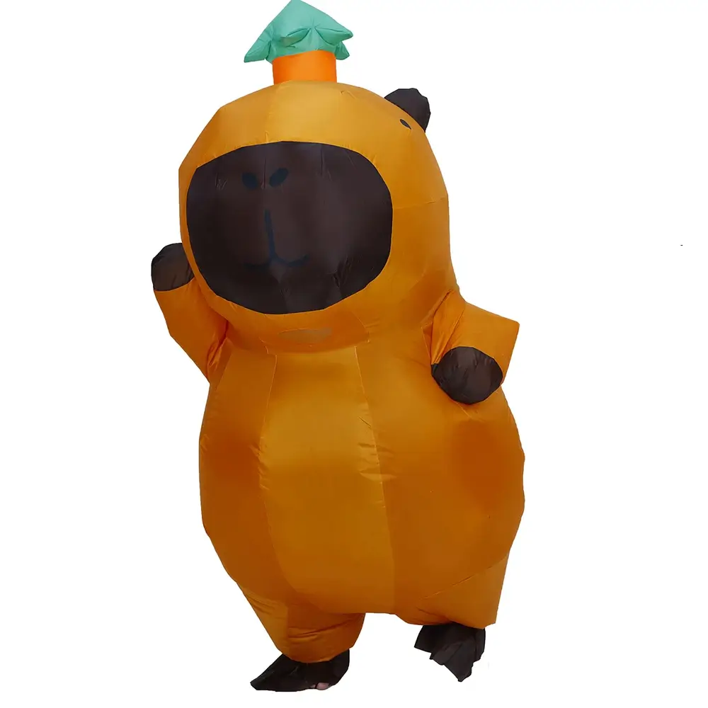 Uppblåsbar Kapibaradräkt – Cosplaydräkt 6