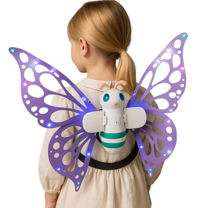 Fjärilsvingar Elektriska med Ljus och Musik 2