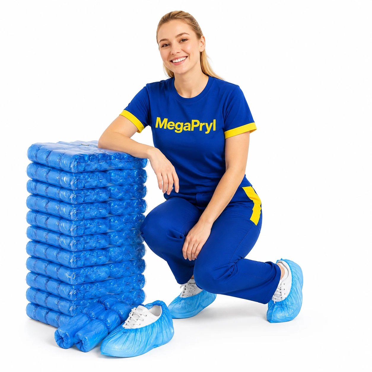 Skoskydd i plast för inomhusbruk och smutsiga skor