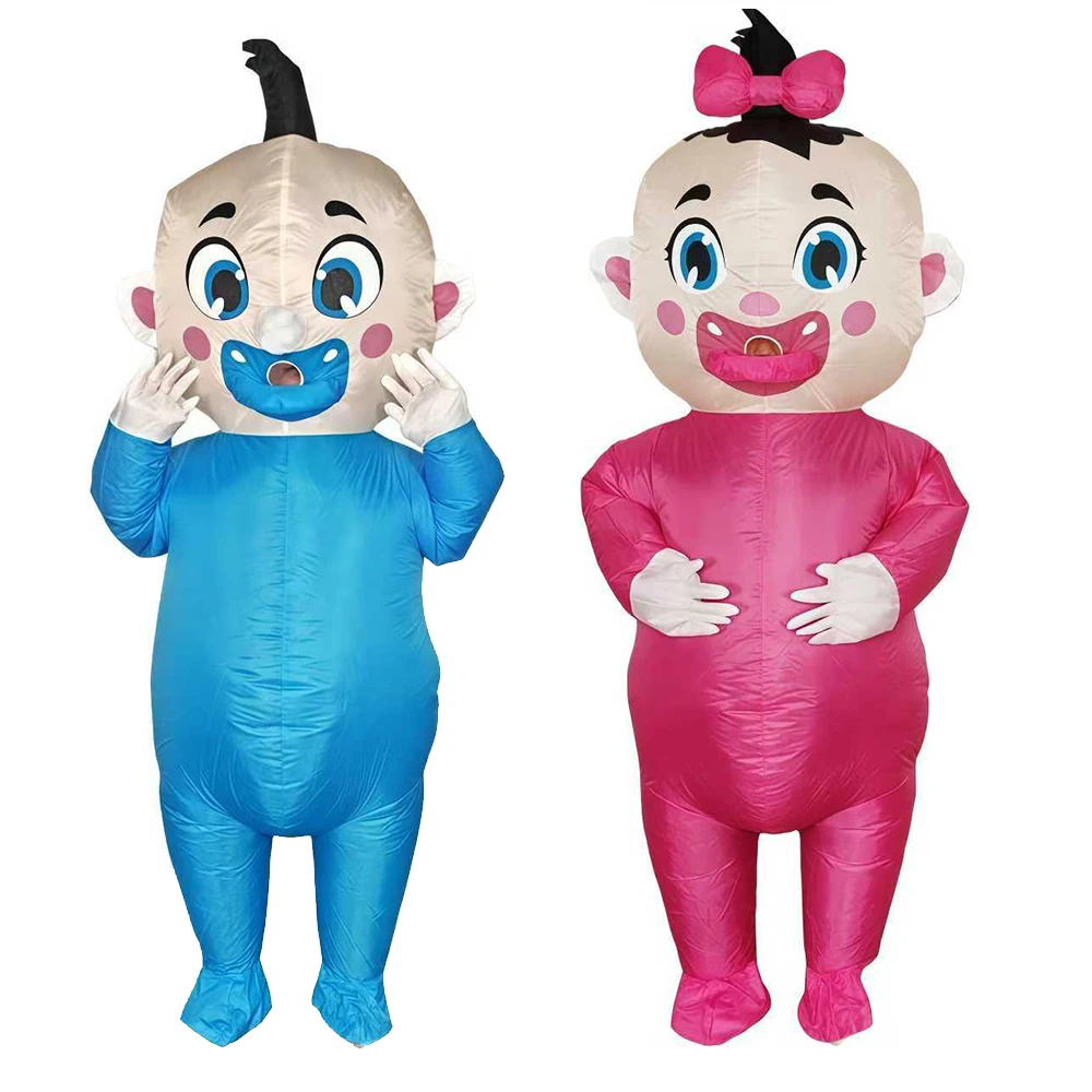 Baby Maskeraddräkt Vuxen Uppblåsbar