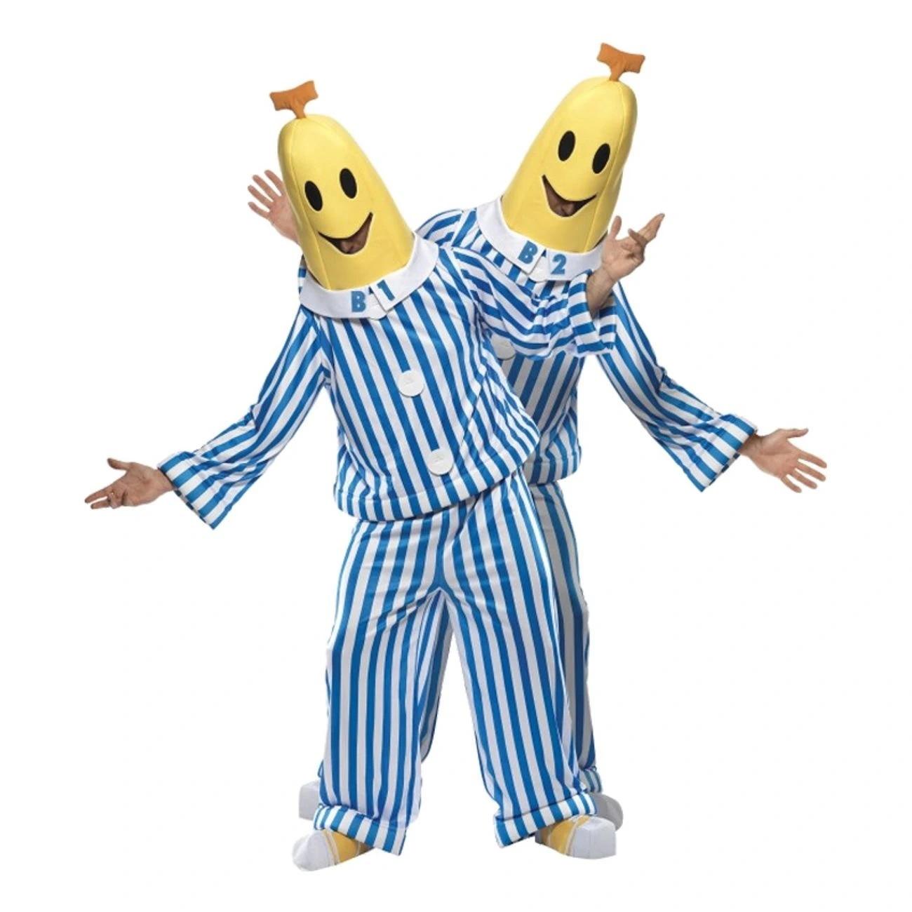 Banan Maskeraddräkt – Blårandig Vuxen
