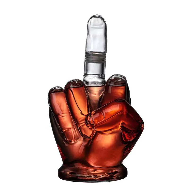 Whiskeykaraff i Form av Finger 1000ML