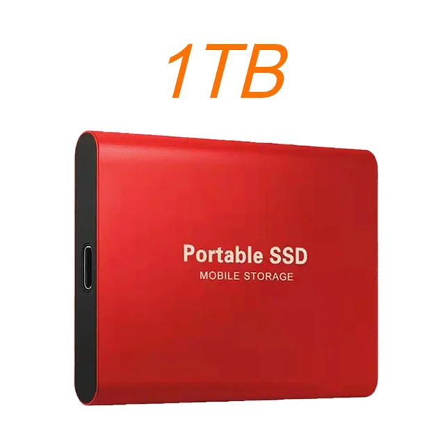 SSD Hårddisk Portabel 1TB/2TB - Hög Hastighet 7